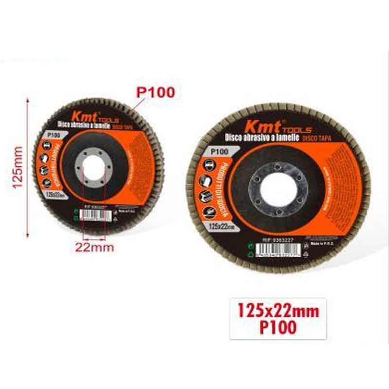 KMT Δίσκος Λείανσης P100 125x22mm- Sanding Disc