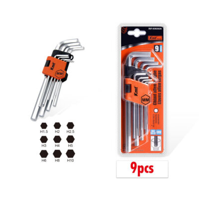 KMT Σετ με 9 Κλειδιά Άλλεν - Εργαλεία Allen - Durable Wrench 9pc Hex Key Set