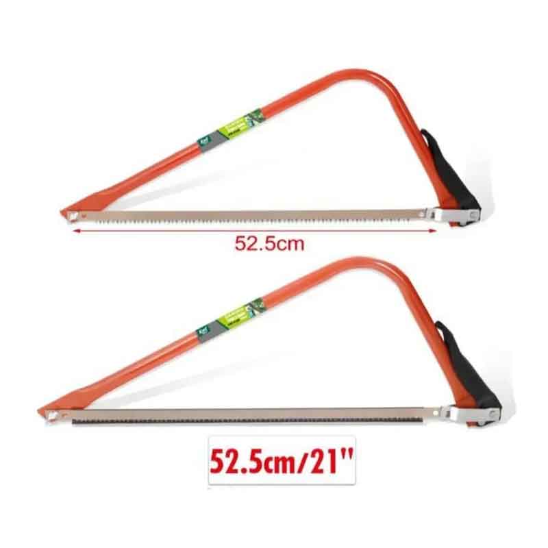 KMT Πριόνι Τόξου Κλαδέματος Και Κοπής Ξύλων 52.5cm - KMT Bow Saw for Pruning and Cutting Wood 52.5cm