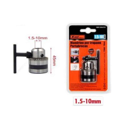 KMT Τσοκ Τρυπανιού με Κλειδί 1.5-10mm - Drill Chuck