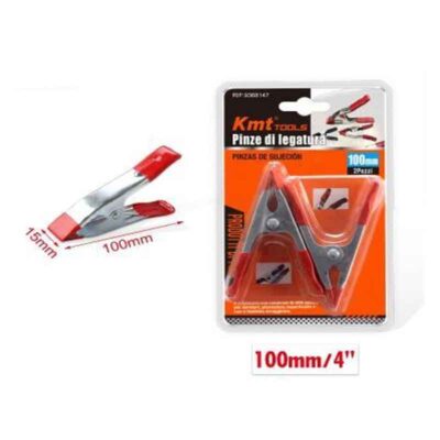 KMT Σφιγκτήρες Ελατηρίου 100mm - Fixing clips