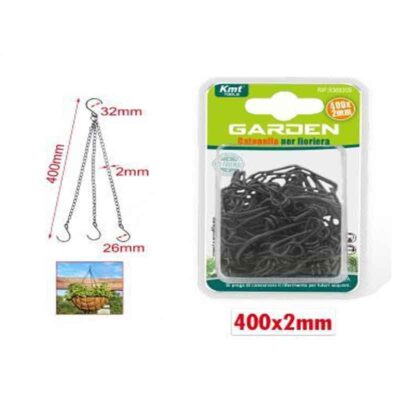KMT Αλυσίδες Για Κρέμασμα Γλαστρών 400*2mm -  Chains For Hanging Pots KMT Tools