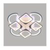 Φωτιστικό οροφής LED - Πλαφονιέρα με Dimmer - 5136-8WH+RGB - 943710