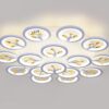 Φωτιστικό οροφής LED - Πλαφονιέρα με Dimmer - 5156-15WH - 943734