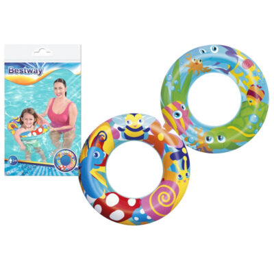 Bestway Παιδικό Φουσκωτό Σωσίβιο 56cm #36013-Sweet Creature Swim Tube