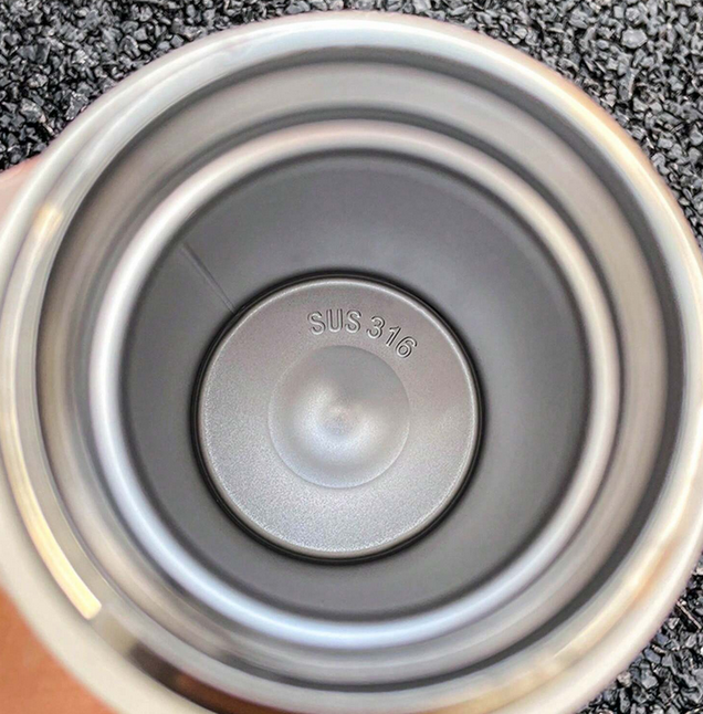 Φορητό παγούρι-θερμός με κούπα - 650ml - 219507 - Purple