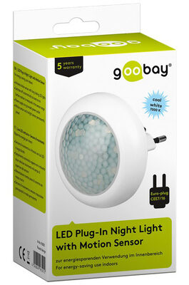 GOOBAY LED φωτιστικό 96501 με ανιχνευτή κίνησης, 6500K, 40lm, IP20