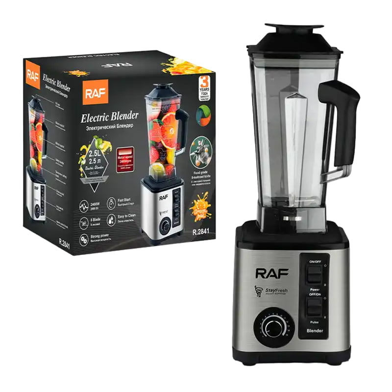 RAF Ηλεκτρικό Μπλέντερ 2.5L 800W R.2841 - Electric Blender