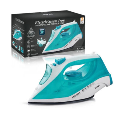 RAF Ηλεκτρικό Σίδερο Ατμού 2200W R.1116G - Electric Steam Iron