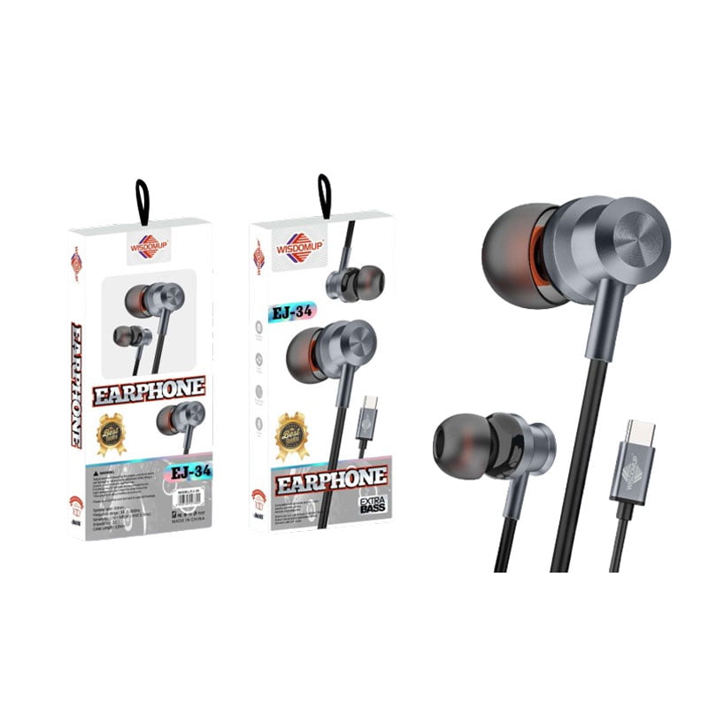 Wisdomup Ενσύρματα ακουστικά EJ-34 - Headphones
