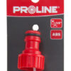 PROLINE ρακόρ βρύσης 99209, 1/2", ABS, κόκκινο