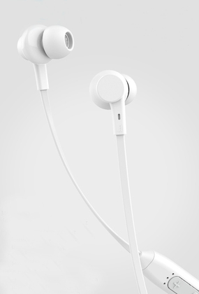 CELEBRAT earphones A20 με μαγνήτη, Bluetooth, 10mm, 70mAh, λευκά