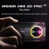 ULEFONE smartphone Armor Mini 20 Pro, 4.7", 8/256GB, 5G, 6200mAh, IP68/IP69K, μαύρο