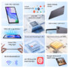 CHUWI tablet AuPad, 10.95", 8/128GB, 4G, Android 14, 7000mAh, γκρι