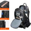 ARCTIC HUNTER τσάντα πλάτης B00387 με θήκη laptop 15.6", 26L, USB, γκρι