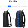 ARCTIC HUNTER τσάντα πλάτης B00410 με θήκη laptop 15.6", πτυσσόμενη, 21L, μαύρη
