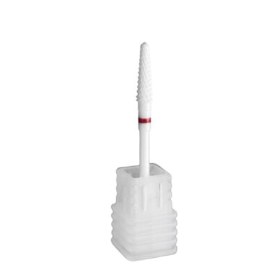 Κεραμικό φρεζάκι κόκκινο Β18 - Ceramic nail drill bit