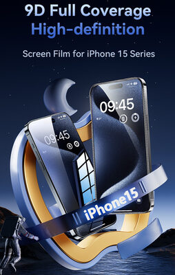 USAMS tempered glass US-BH864 για iPhone 15 Plus, 0.33mm