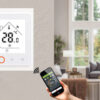Smart θερμοστάτης αερίου BHT-002-GCLWDB, dual band WiFi, χωνευτός, λευκός