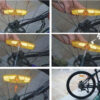 Ανακλαστικό για ζάντες ποδηλάτου BIKE-0032, πορτοκαλί, 2τμχ