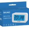 BRUNO ξυπνητήρι BRN-0129 με μέτρηση θερμοκρασίας, °C & °F, λευκό