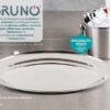 BRUNO Ανοξείδωτη πιατέλα σερβιρίσματος οβάλ 35εκ. BRN-0177