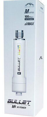 UBIQUITI BulletM5-HP 5GHz Outdoor High Power 802.11a/n AirMax AP-CPE