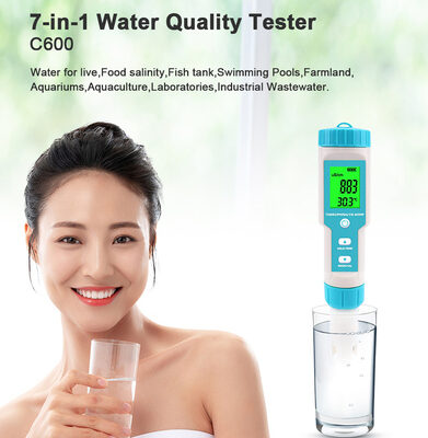NOYAFA tester ποιότητας νερού C-600, TDS/EC/PH/SALT/S.G/ORP/0-60 °C
