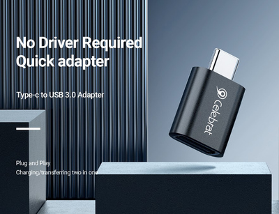 CELEBRAT αντάπτορας USB-C σε USB 3.0 CA-04, 5Gbps, μαύρος