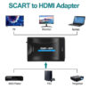 Αντάπτορας SCART σε HDMI CAB-H152, 10.2Gbps, NTSC & PAL, μαύρος