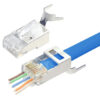 POWERTECH βύσμα RJ45 Cat 6a CAB-N286, copper, open type, 1.2mm, 10τμχ