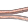 POWERTECH καλώδιο ήχου 2x 0.75mm² CAB-SP018, Copper, 10m, διάφανο