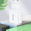 USAMS φορτιστής τοίχου T24 US-CC090, 2x USB, 2.1A, λευκός