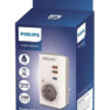 PHILIPS αντάπτορας ρεύματος CHP8010W/10, 1 θέση, USB-C/USB, 380J, λευκός