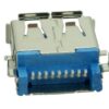 USB 3.0 Connector A TYPE (F, DIP), Silver