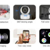 VSTARCAM smart IP κάμερα CS49L, 3MP, WiFi, PTZ