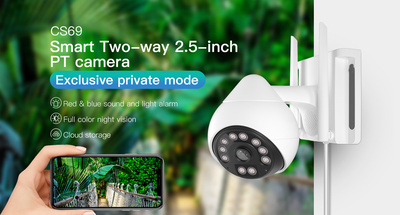 VSTARCAM smart IP κάμερα CS69, IP66, 3MP, WiFi, PTZ, Onvif
