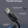 CABLETIME καλώδιο δικτύου CT-CAT6U, CAT 6 UTP, 250 MHz, CCA, 0.5m, μαύρο