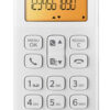 PHILIPS ασύρματο τηλέφωνο D1601S-34, με ελληνικό μενού, λευκό-μπλε