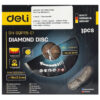 DELI δίσκος κοπής διαμαντέ DH-SQP115-E1, δομικών υλικών, 115mm, 13200rpm