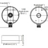 HIKVISION HIWATCH βάση κάμερας DS-1280ZJ-DM45, μεταλλική, λευκή