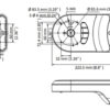 HIKVISION HIWATCH βάση κάμερας DS-1294ZJ-PT, μεταλλική/πλαστική, λευκή
