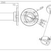 HIKVISION HIWATCH βάση κάμερας DS-1661ZJ, μεταλλική, λευκή
