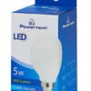 POWERTECH LED Λάμπα Mini Globe E14-006 5W, 6500K, E14, Samsung LED, IC