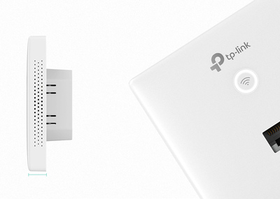 TP-LINK ασύρματο access point EAP115-Wall 300Mbps, επιτοίχιο, Ver. 1.0