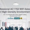 TP-LINK ασύρματο access point EAP265 HD, AC1750 Dual Band, οροφής, V.1.0