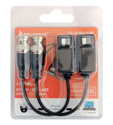 FOLKSAFE Video Balun FS-HDP4110P για συστήματα CCTV