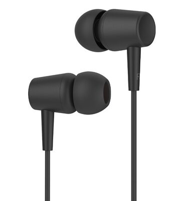 CELEBRAT earphones με μικρόφωνο G13, 3.5mm σύνδεση, Φ10mm, 1.2m, μαύρο