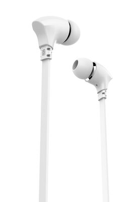 CELEBRAT earphones με μικρόφωνο G3, 3.5mm σύνδεση, Φ10mm, 1.2m, λευκά