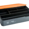 DELI εργαλειοθήκη H1001-B, 5 θέσεων, πλαστική, 30x20.5x5.5cm, γκρι